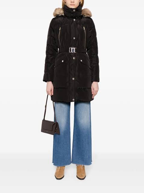 Chamarra Michael Kors de Dama Estilo Parca Talla L