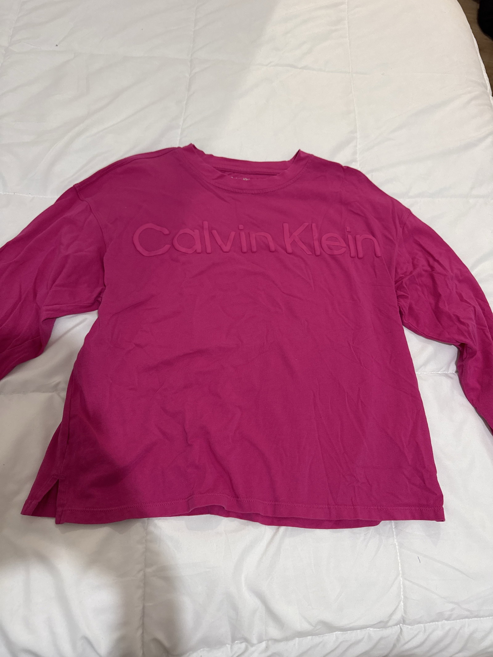 Blusa rosa calvin klein