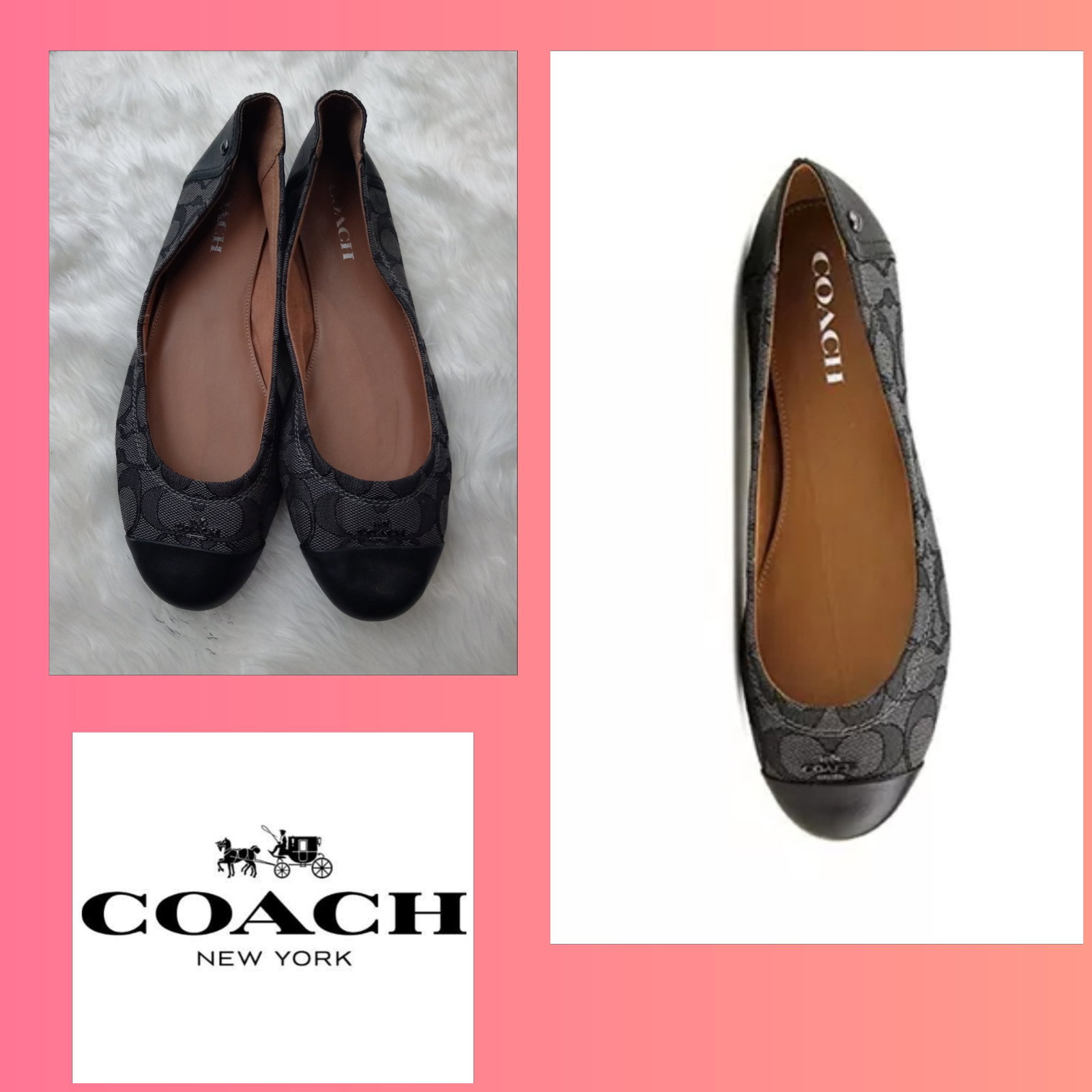 FLATS MONOGRAM COACH #6MX