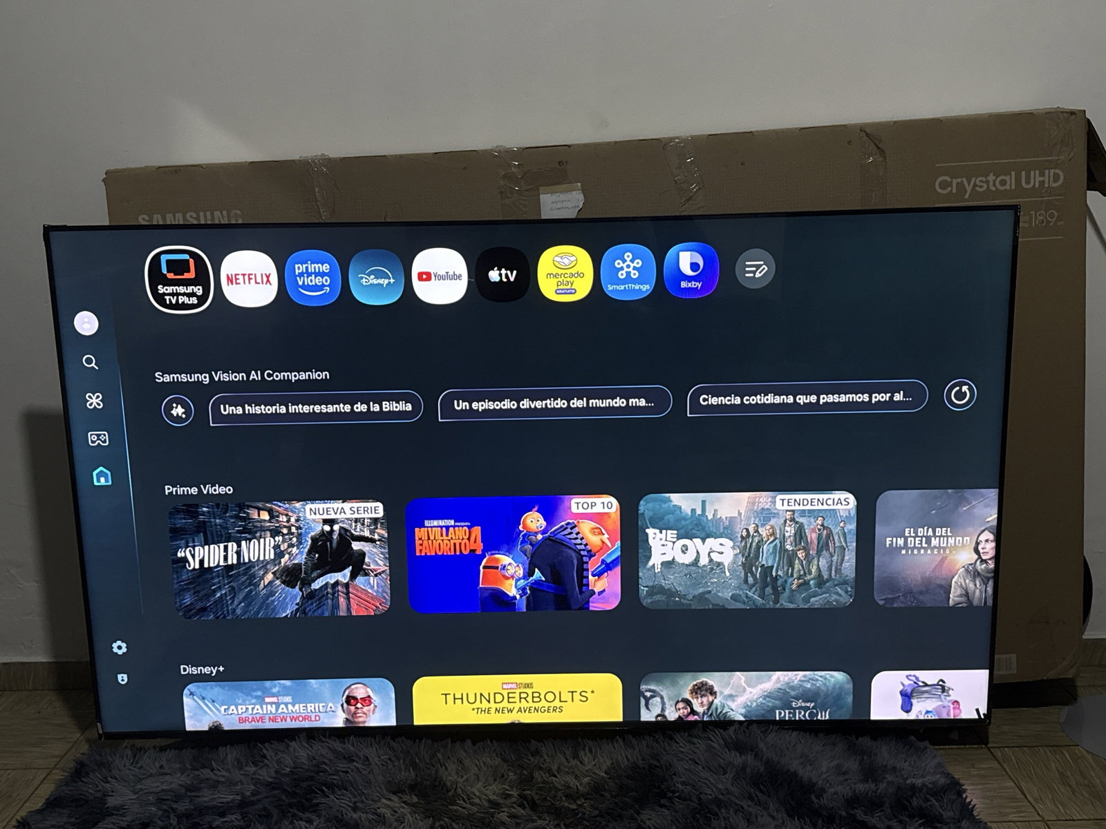 TV SAMSUNG 75” 4K