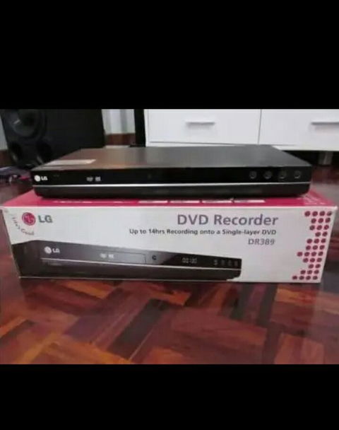 Grabador y Reproductor de DVD LG DR389 - Como Nuevo