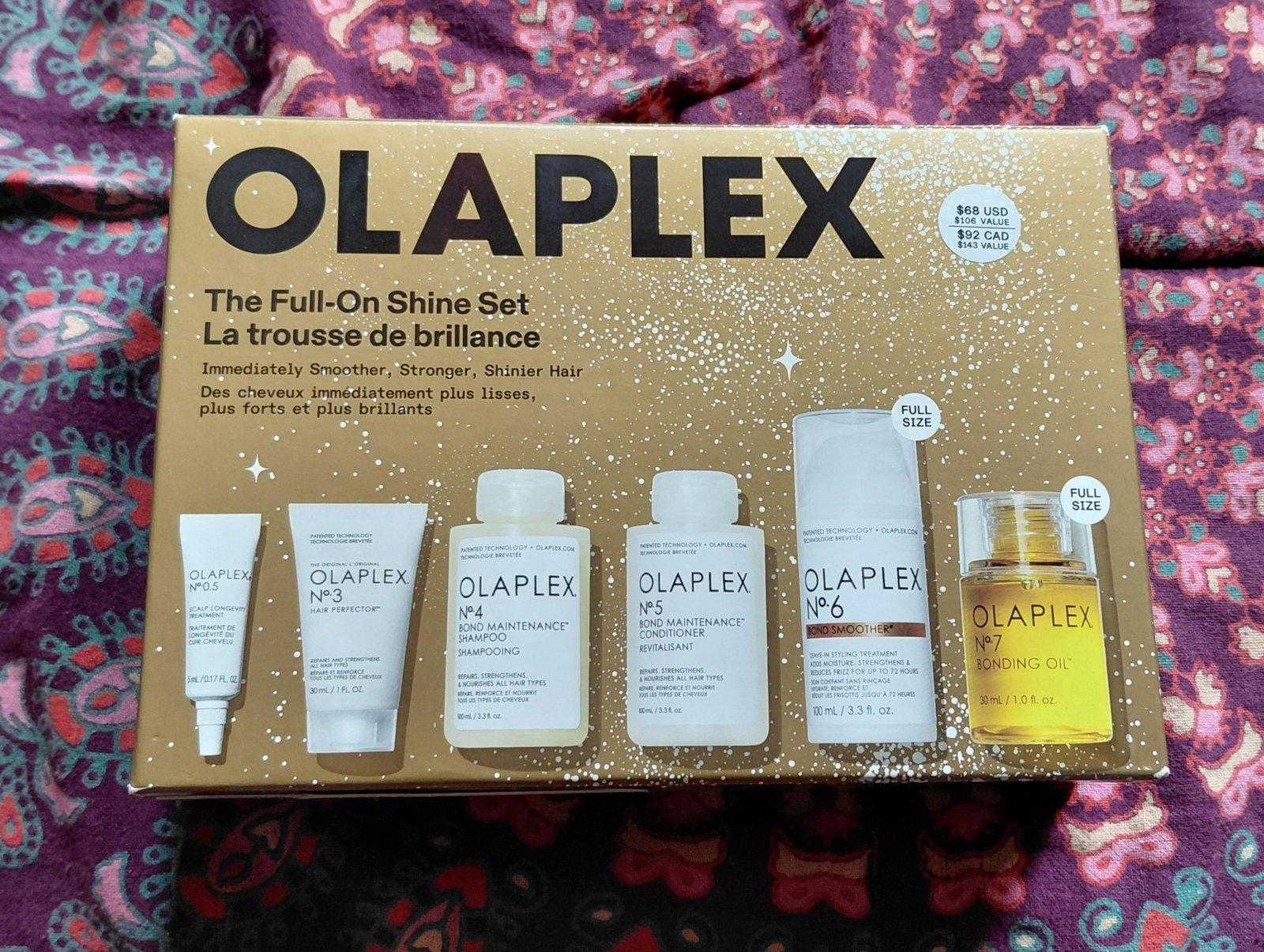 Kit Olaplex The Full-On Shine Set - Nuevo en Caja
