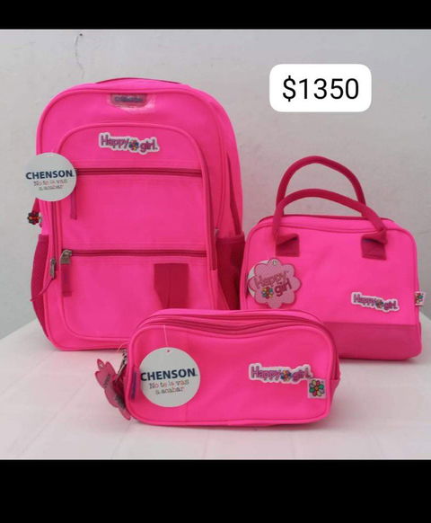 Set de mochila y accesorios Chenson Happy Girl