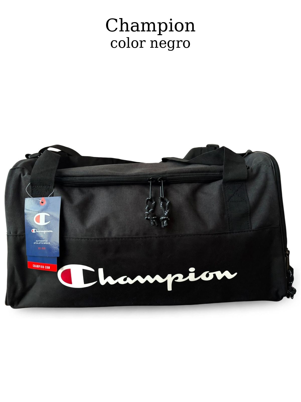 Bolsa deportiva Champion color negro