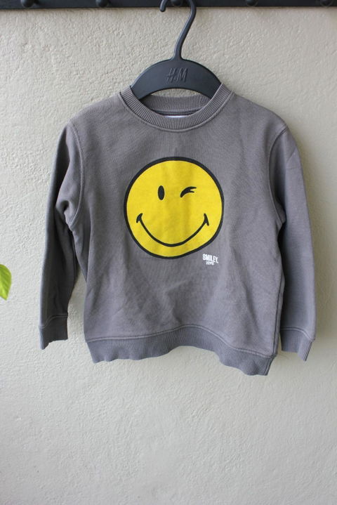 Sudadera Zara kids 6 años Smiley