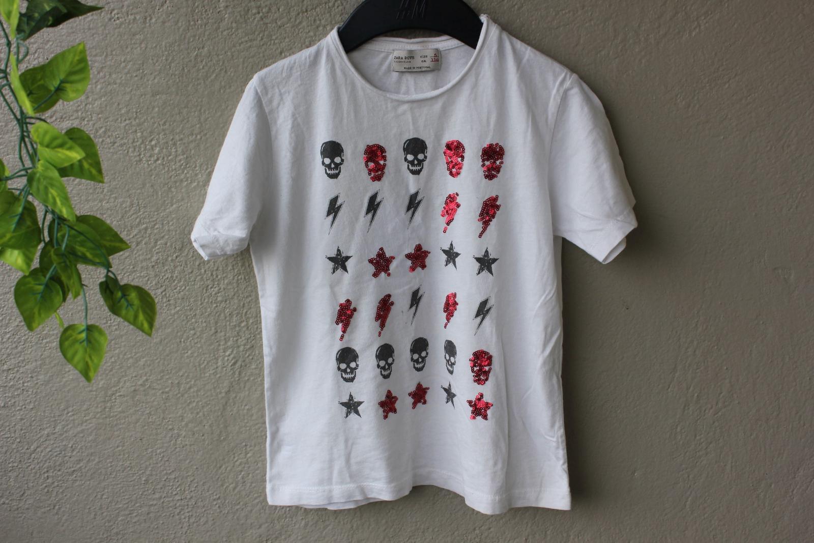 Playera Zara Kids 5 años lentejuelas