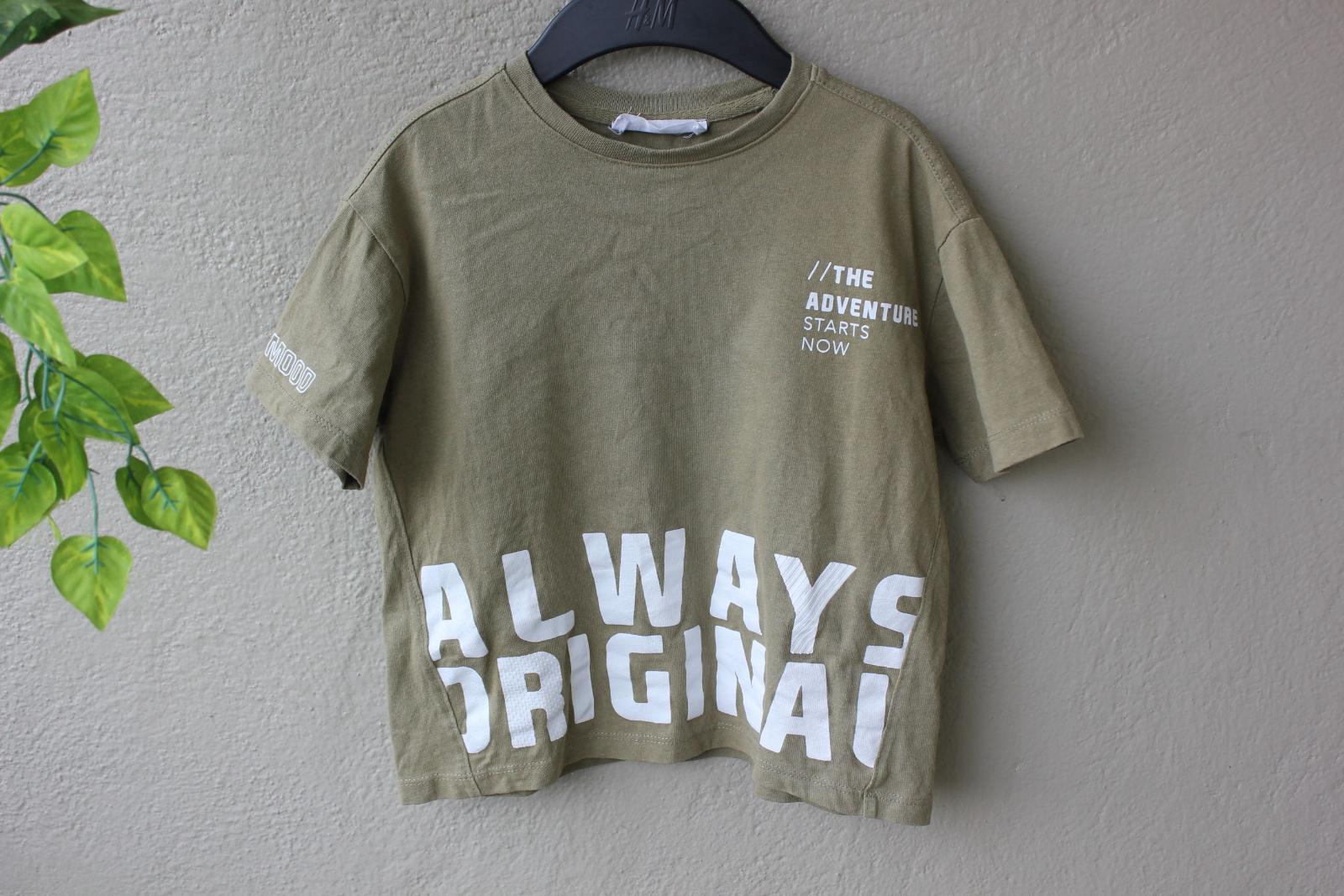 Playera Zara Kids 6 años verde