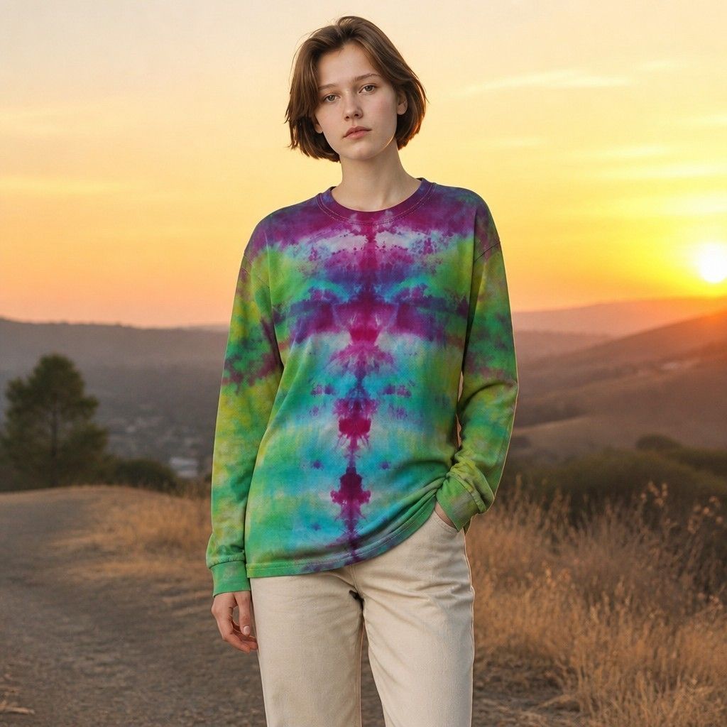 Playera S Tie Dye