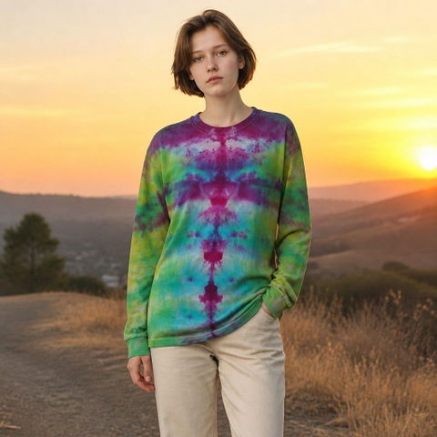Playera S Tie Dye