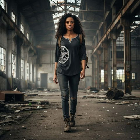 Playera para dama Harley-Davidson original talla M