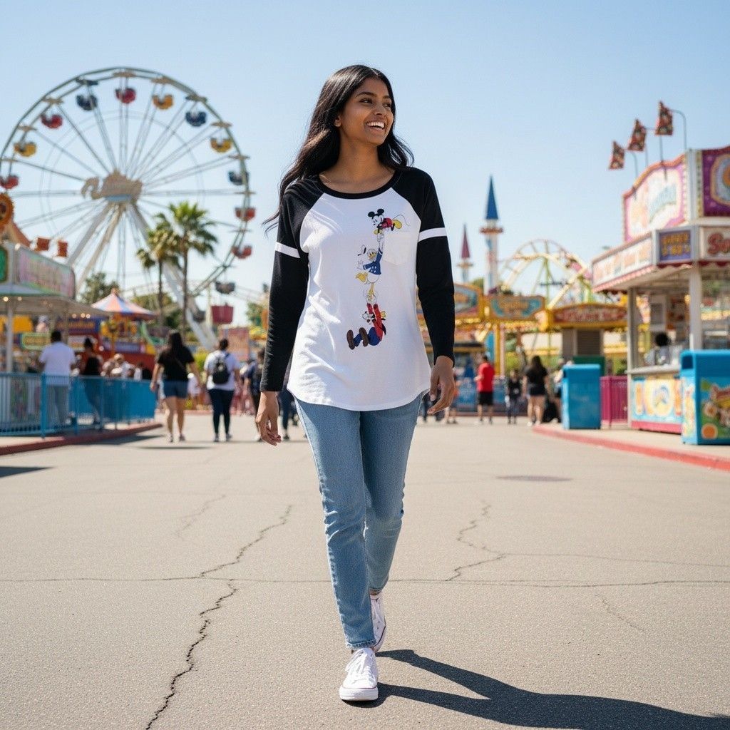 Playera de Disney XL 15-18 manga larga 