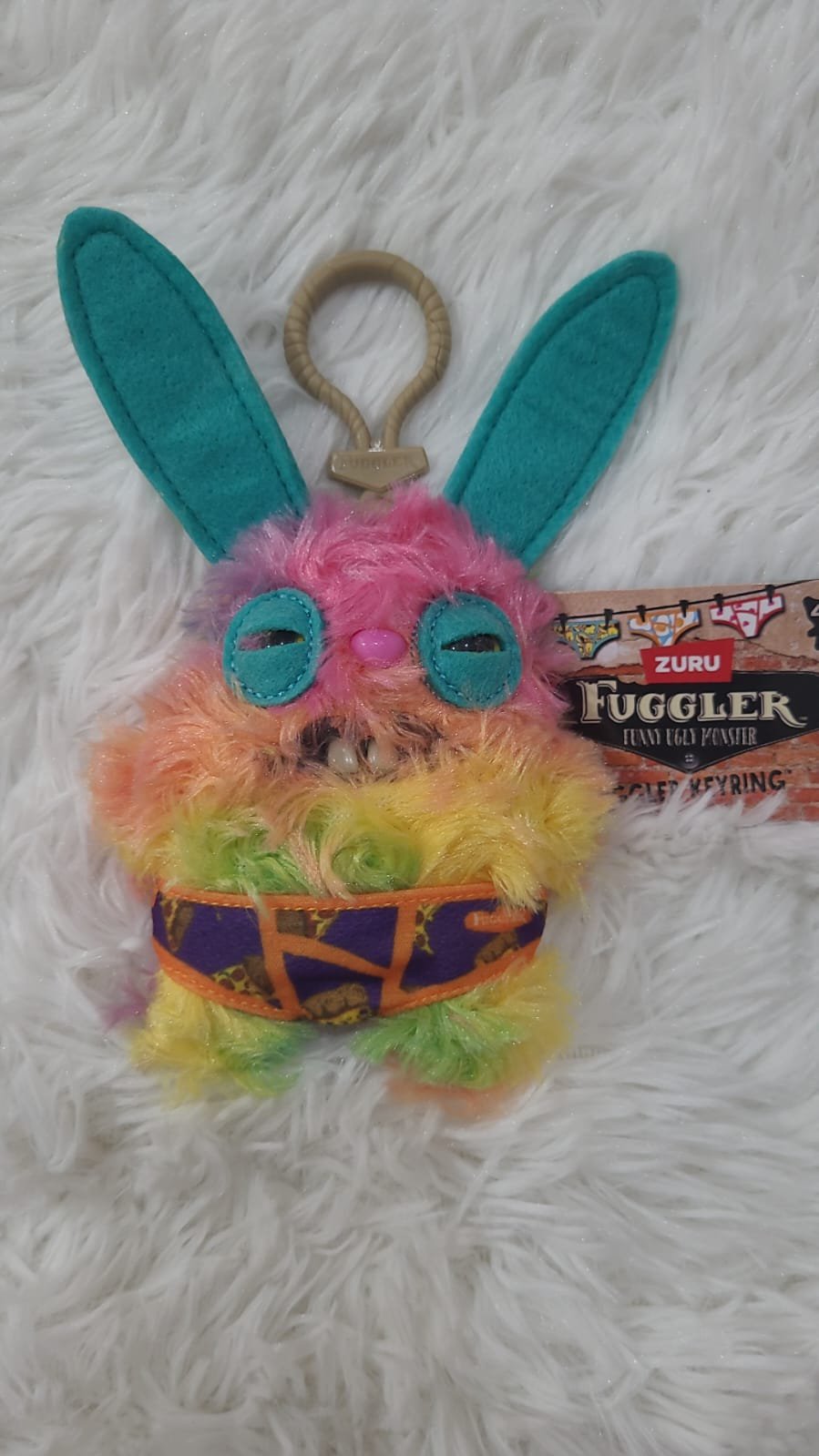 Llavero Conejo Fuggler Original Nuevo