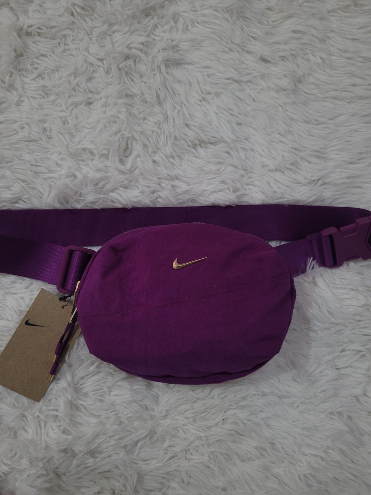 Cangurera Nike Nueva Color Púrpura