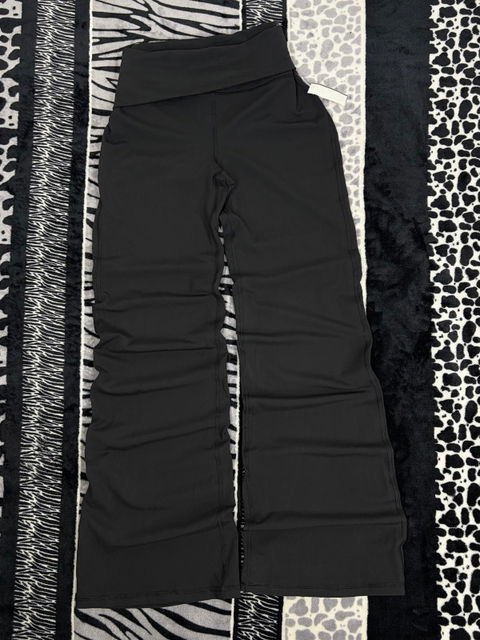 Pantalones deportivos negros de mujer