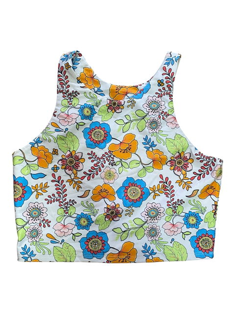 Top Becco Casual Floreado - Excelente Estado