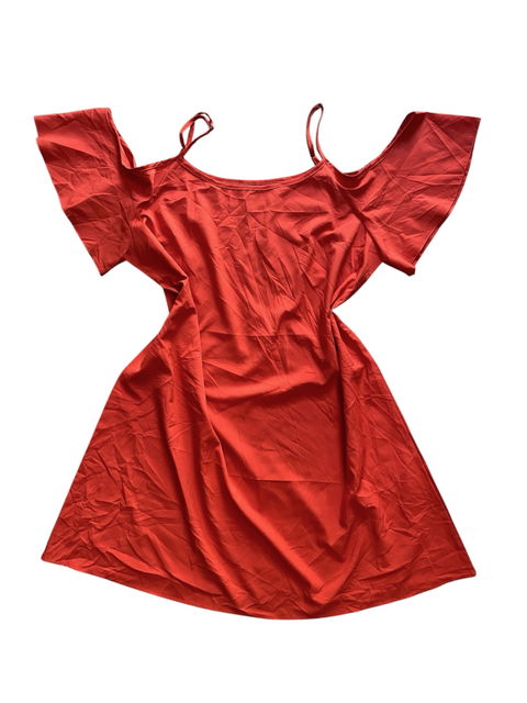 Vestido Naranja Brillante Shein Curve Talla 0XL
