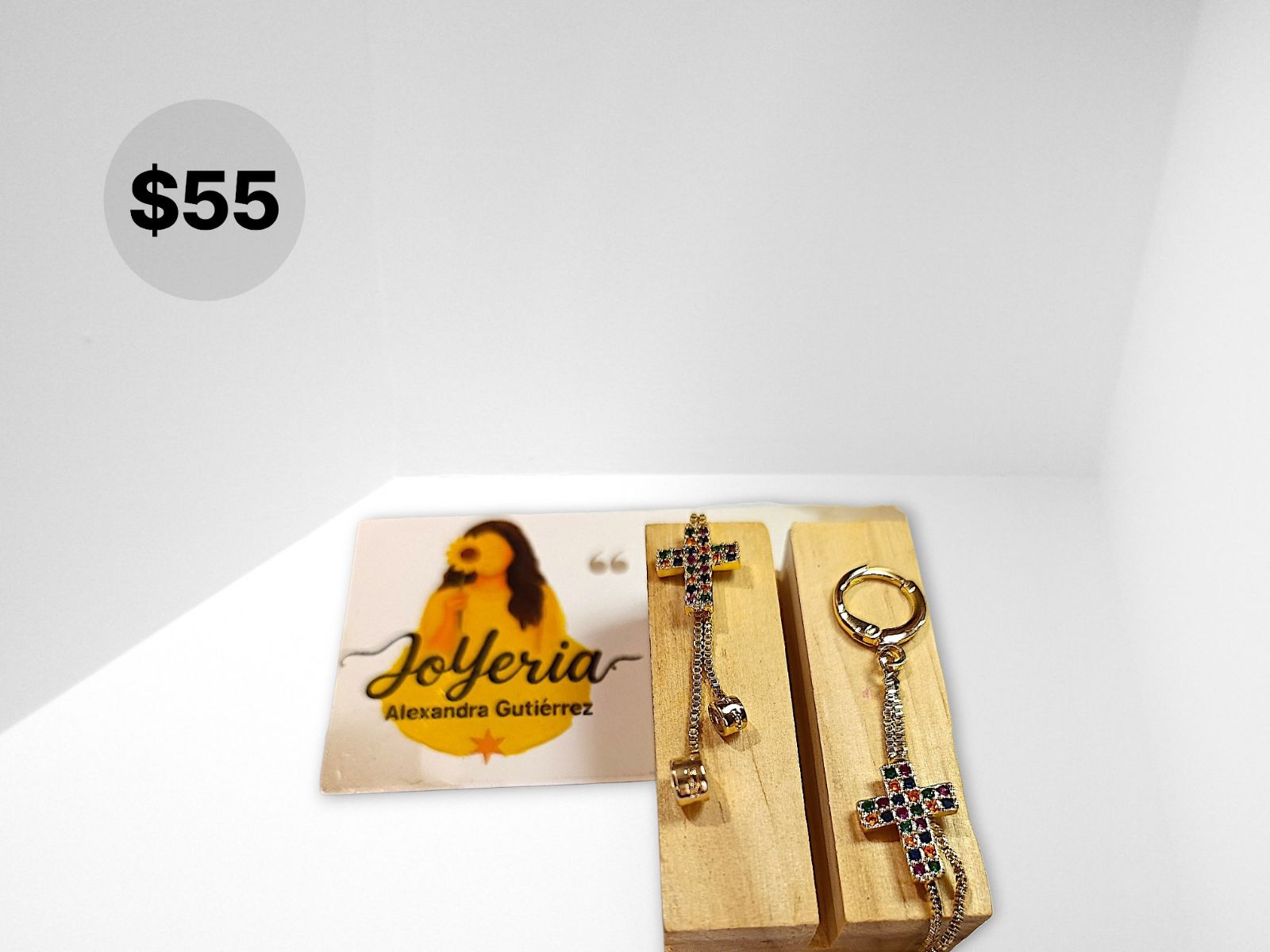 Aretes Oro laminado