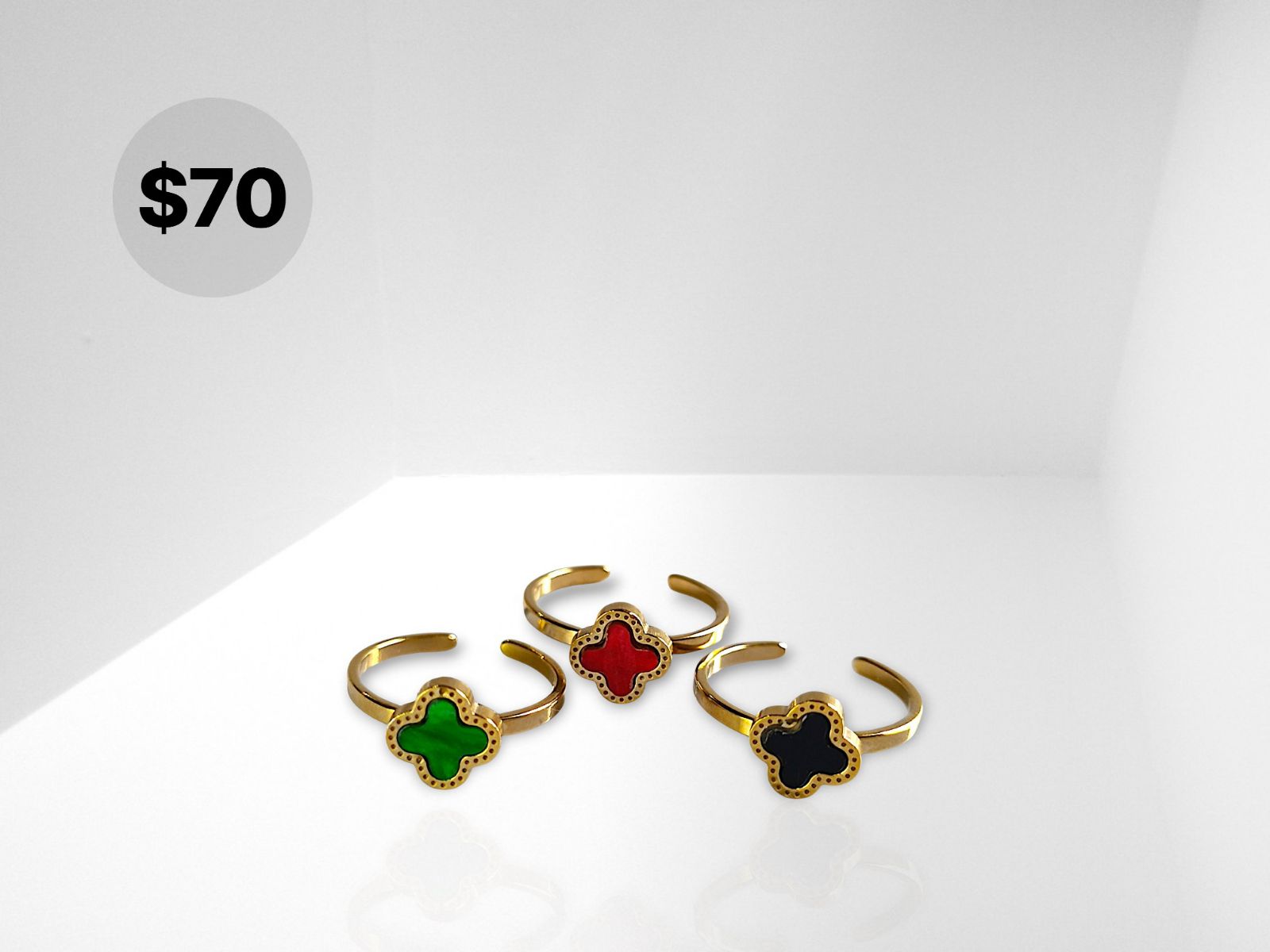 Anillos Acero inoxidable ajustable