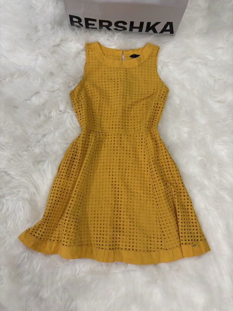 Vestido Tommy Hilfiger Talla 6 (XS) Amarillo