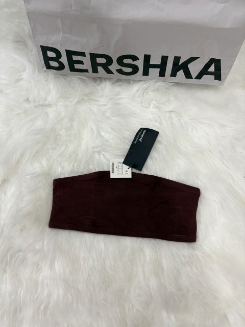 Top Stradivarius Color Café Talla S Nuevo