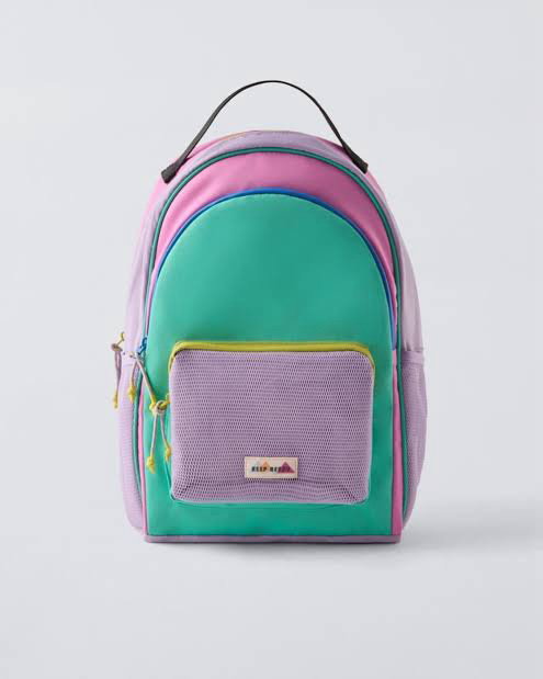 Mochila Multicolor Zara Nueva