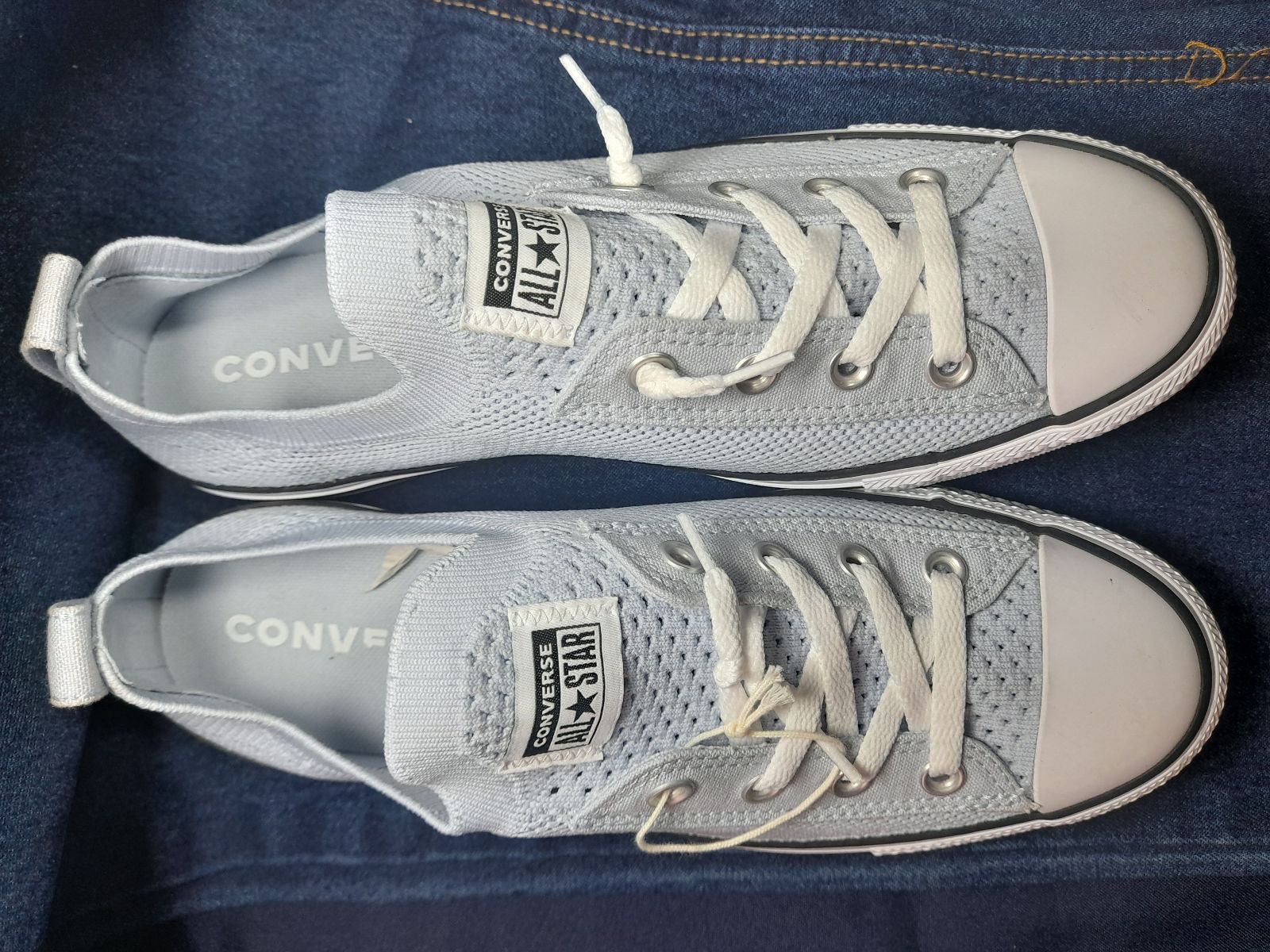Tenis converse azul celeste