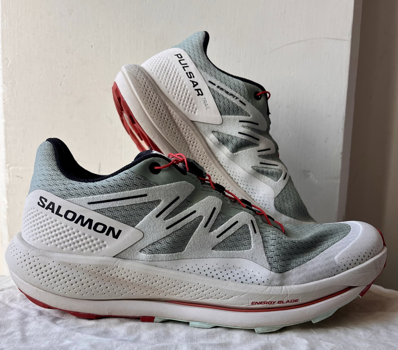 Tenis Salomon Pulsar Trail en Buen Estado
