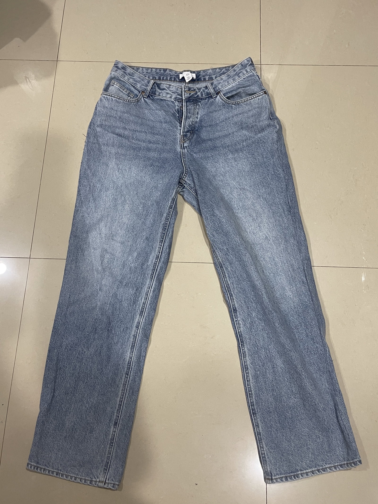 Pantalón Baggy Jean H&M Talla 10 - Como Nuevo