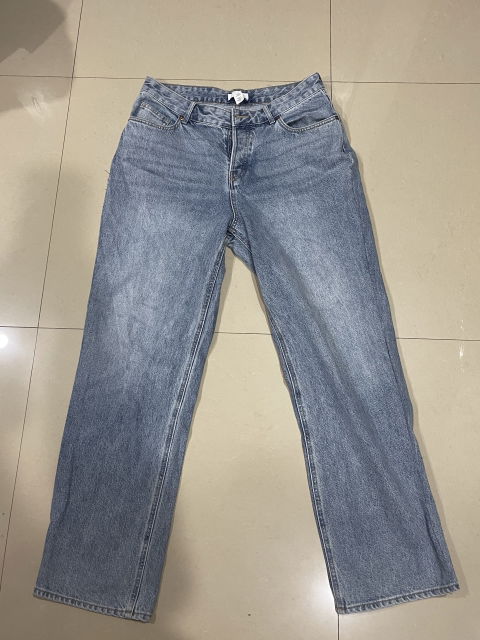 Pantalón Baggy Jean H&M Talla 10 - Como Nuevo