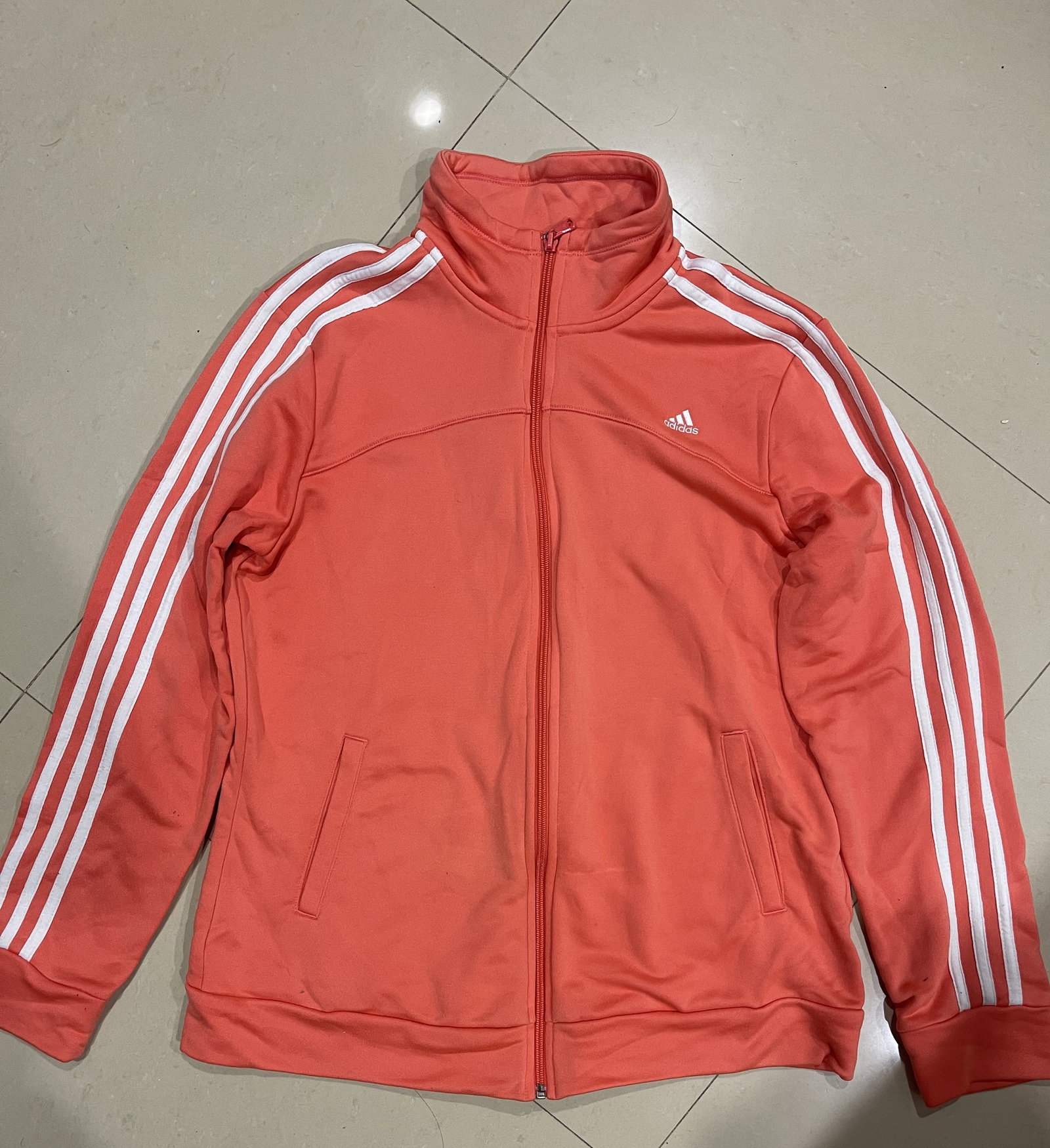 Sudadera Adidas Original Talla L de Mujer Color Coral