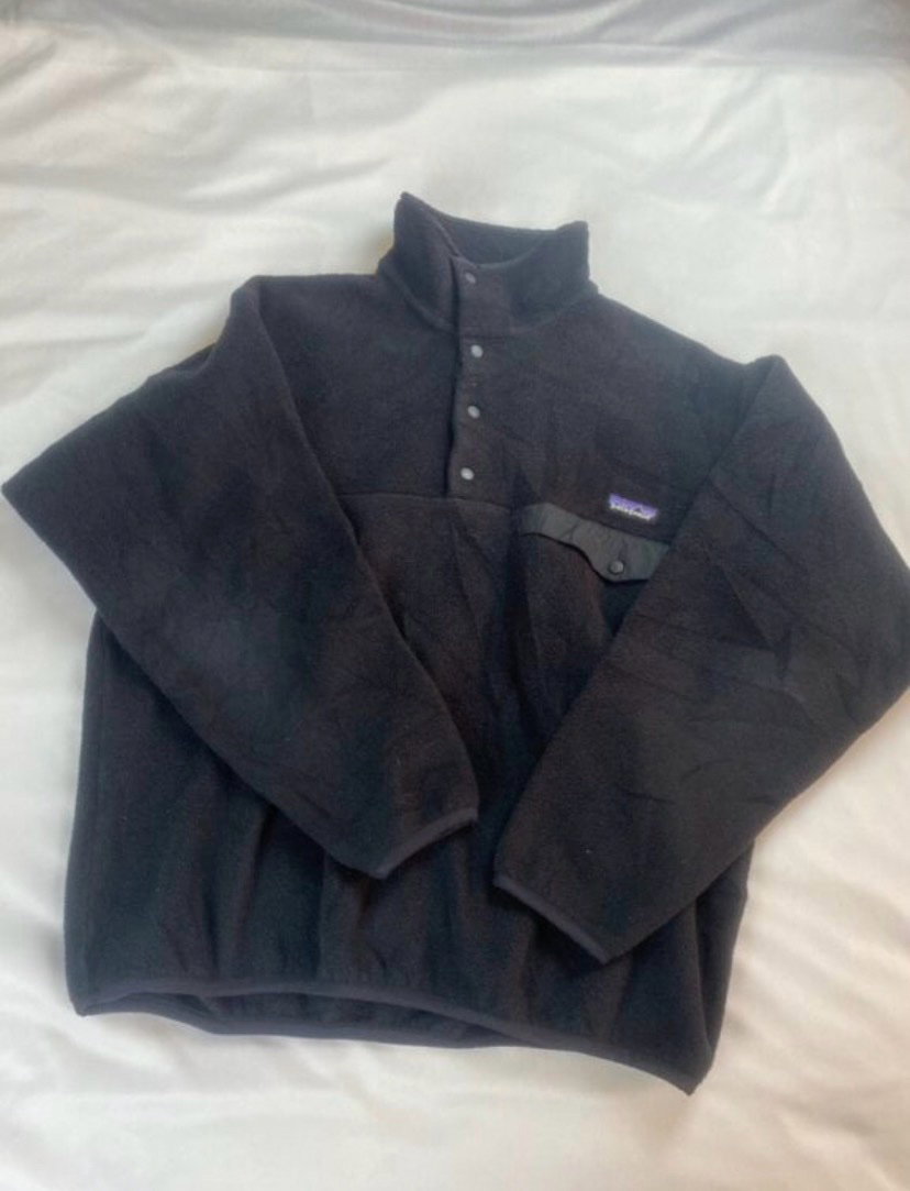 Suéter Patagonia Synchilla SnapT Negro - Talla M