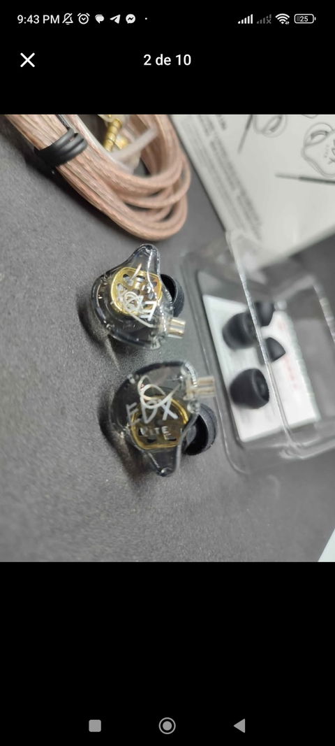 Auriculares in Ear KZ EDX Lite Nuevos
