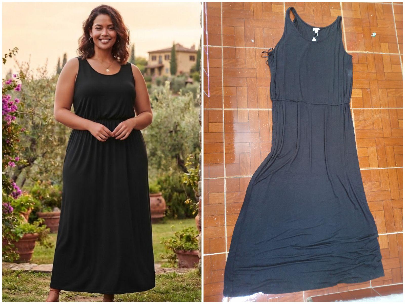 Vestido MERONA Talla XXL - Tela Delgada y Cómoda