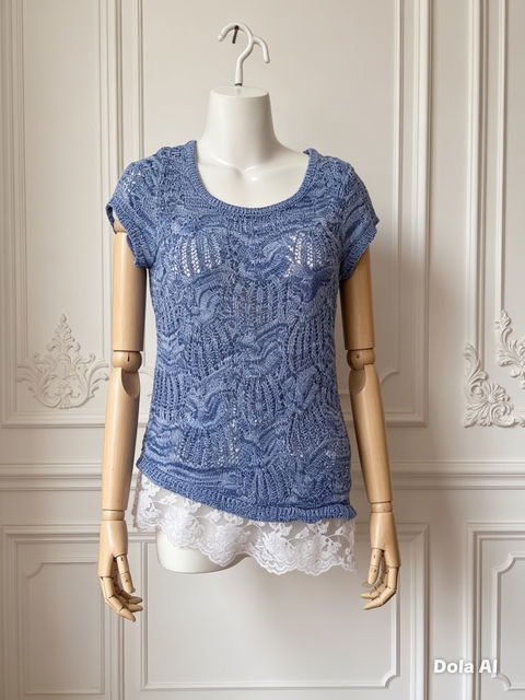 Blusa crochet