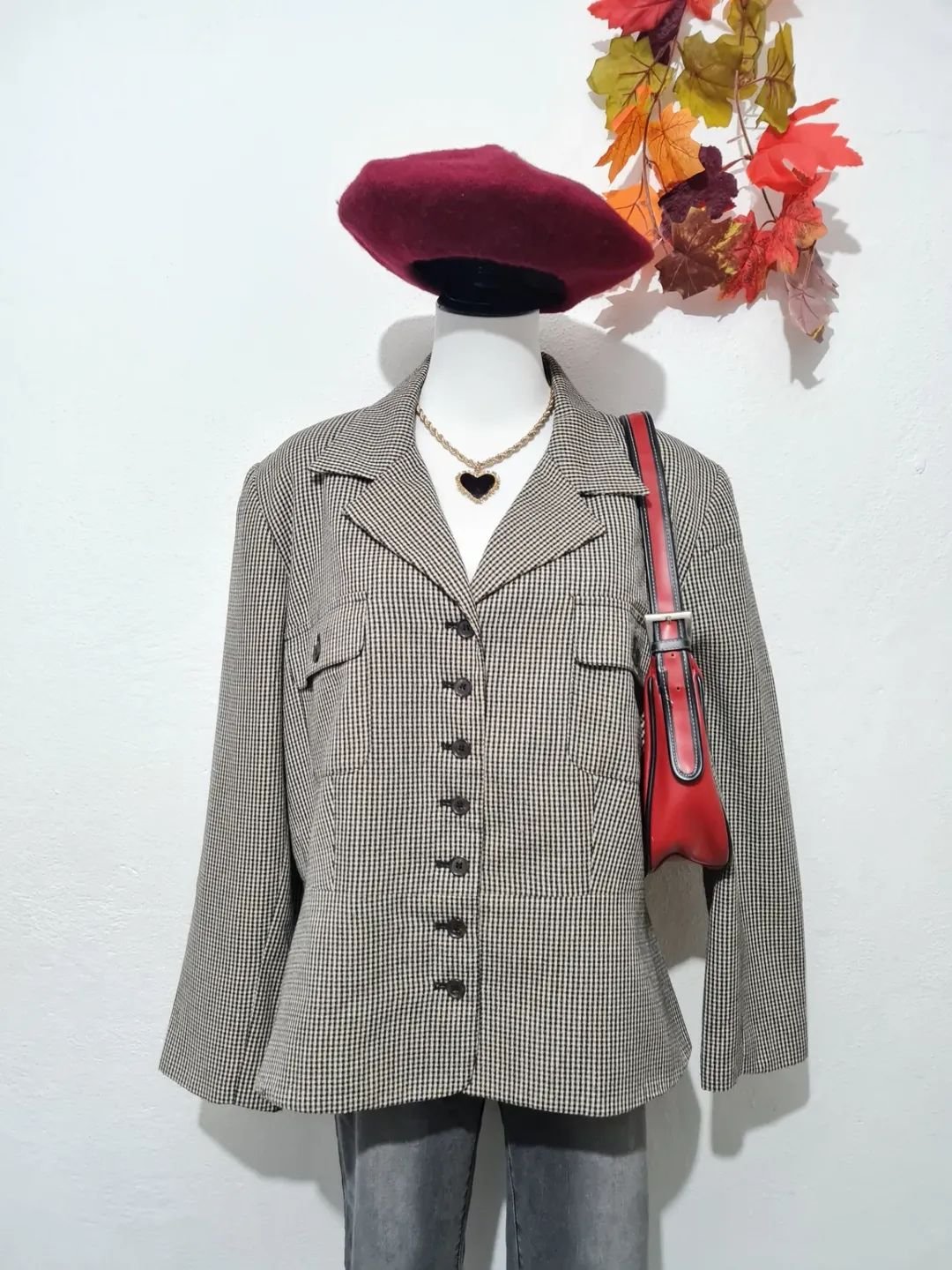 Blazer juvenil con forro ligero y corte A - Talla L-XL