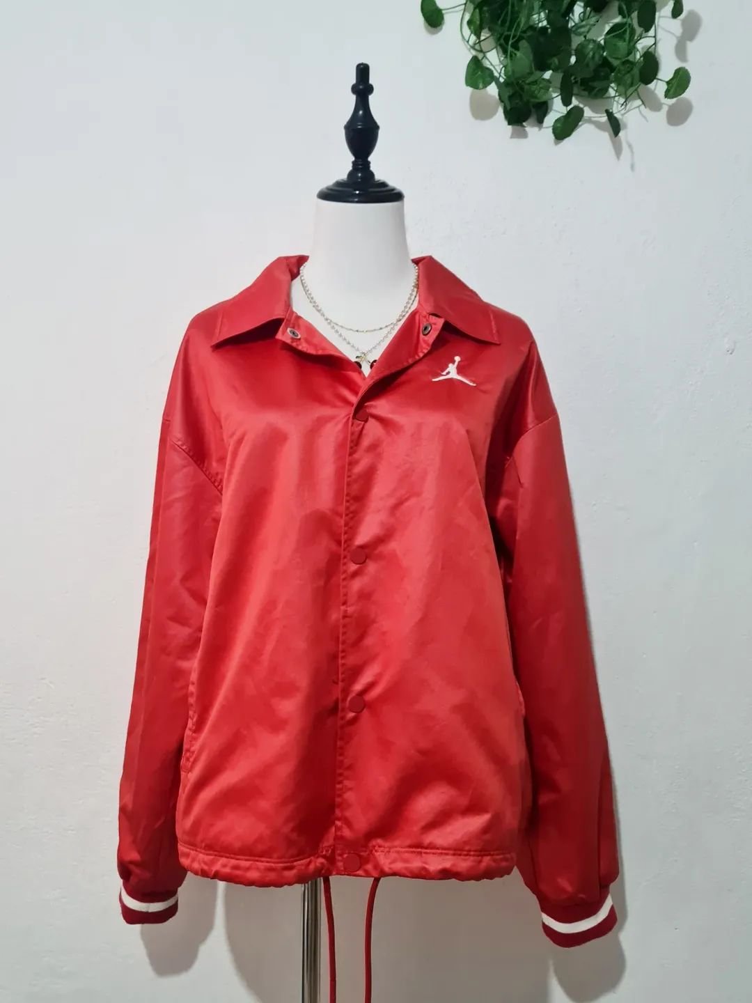 Chamarra Jordan Roja Nueva Talla S-M
