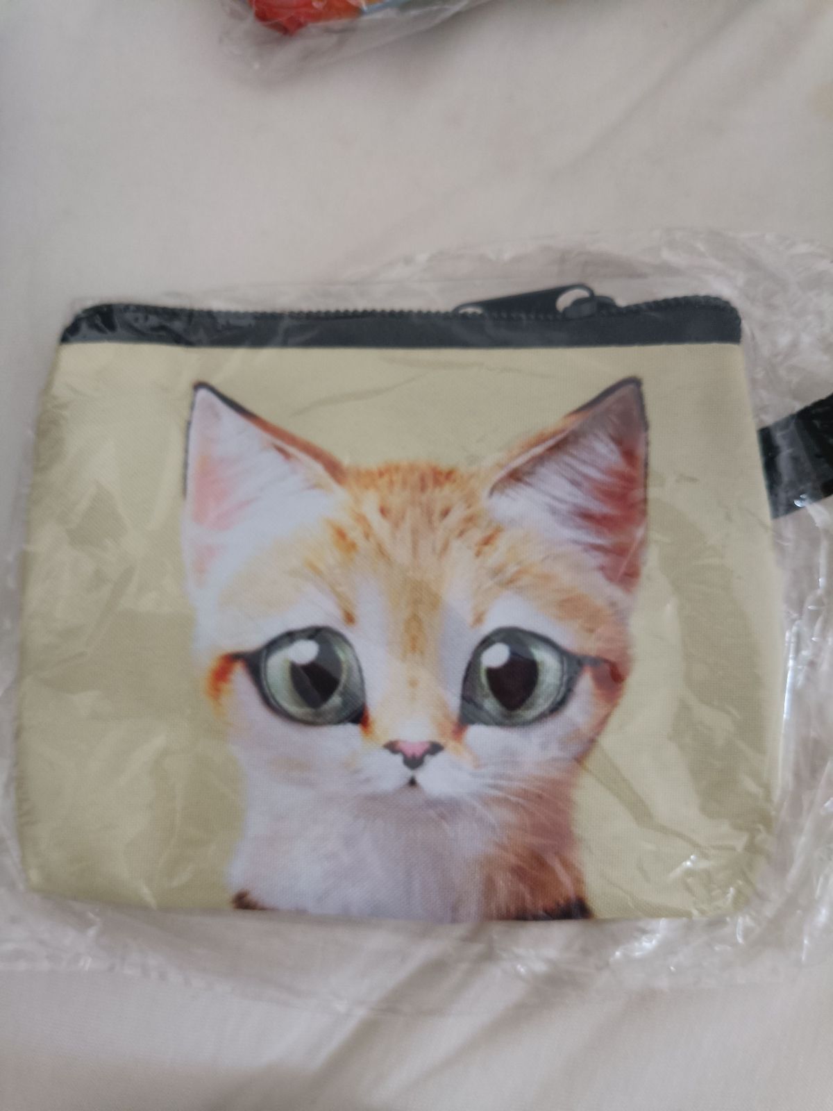 Monedero de gato 3d lindo diseño