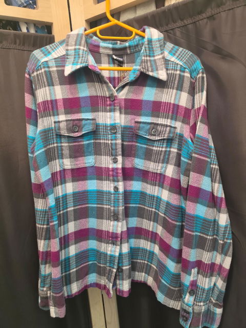 Camisa de franela Patagonia de algodón orgánico