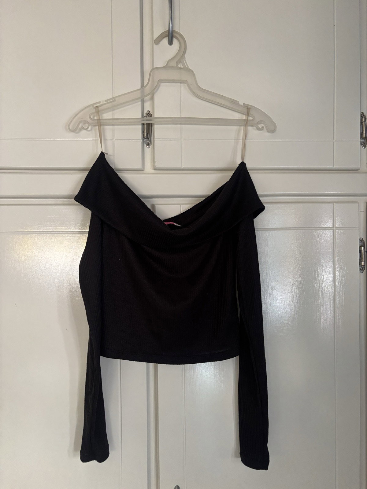 Blusa negra de mujer Optima talla Ch en perfecto estado