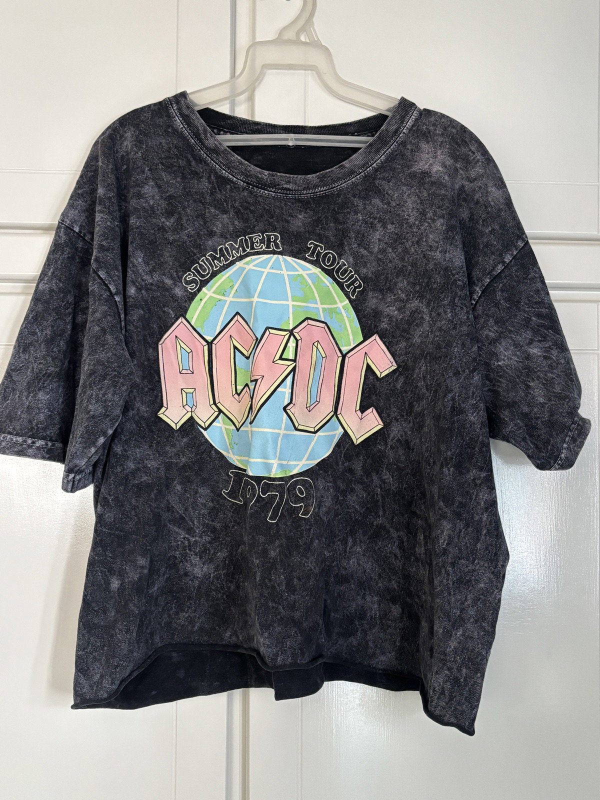 Playera Oversized AC/DC