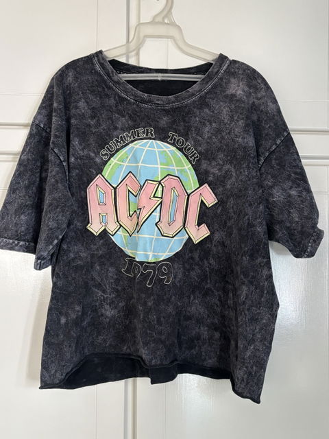 Playera Oversized AC/DC