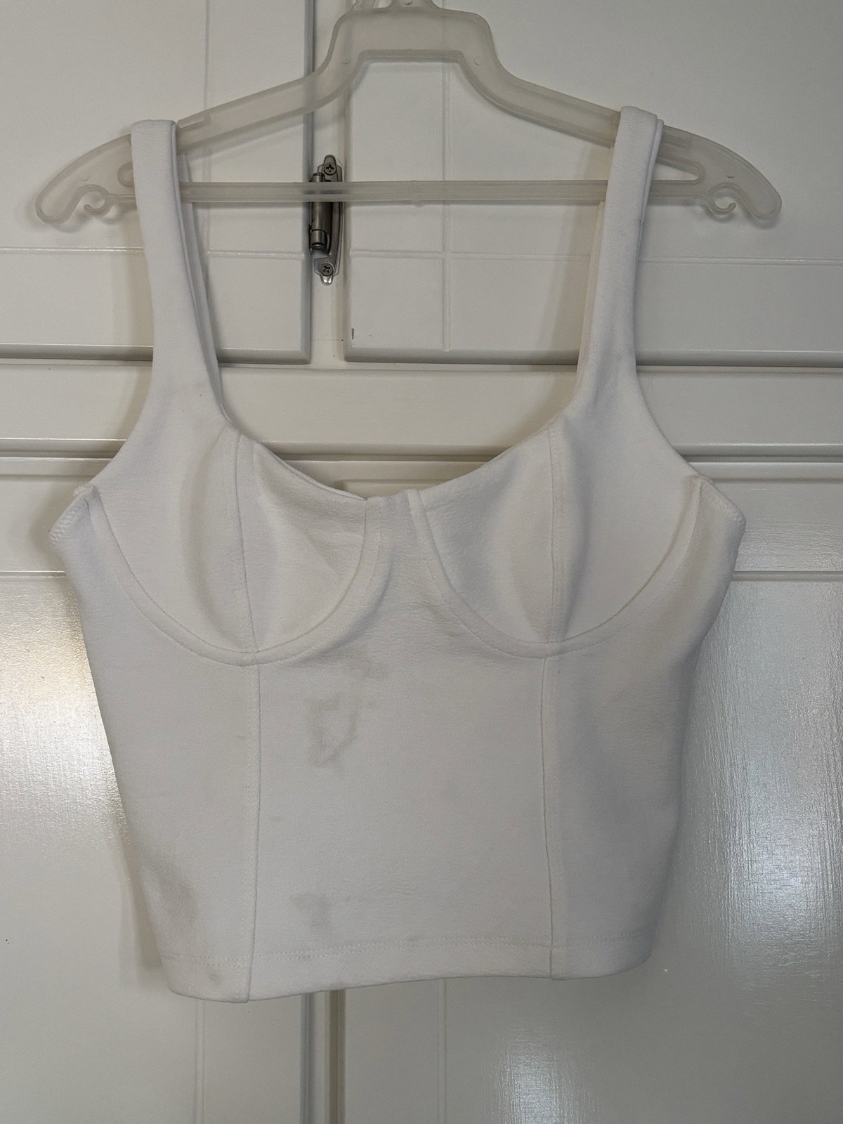 Zara Top Blanco 