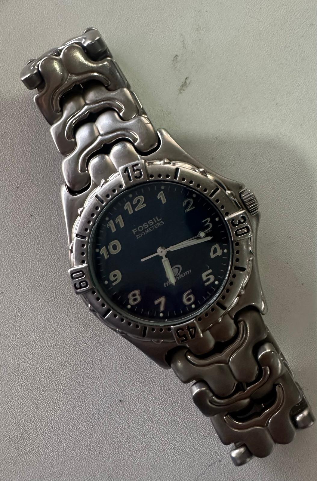 Reloj Fossil de Hombre Acero Inoxidable Original