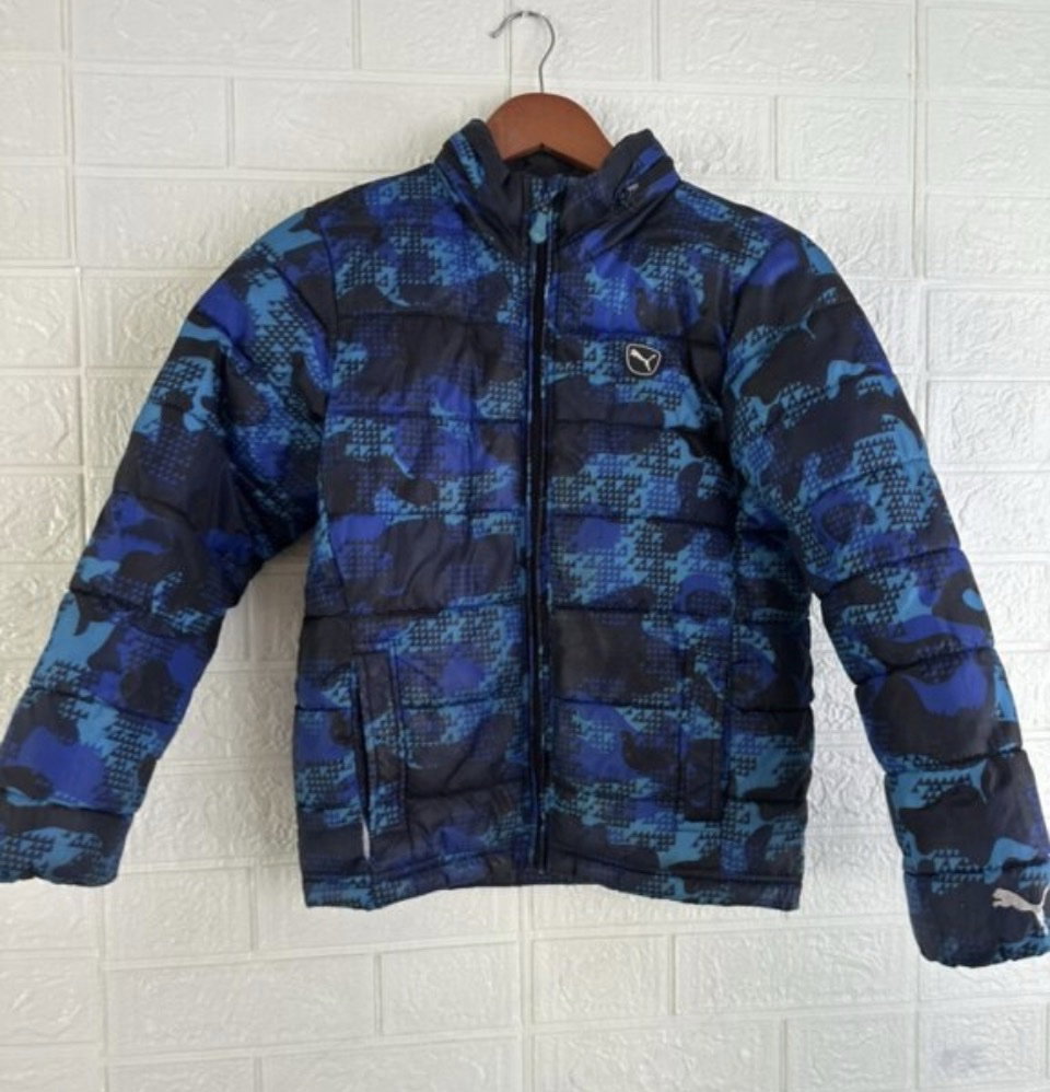 Chamarra Acolchada Impermeable Puma para Niño - Tamaño S (8)