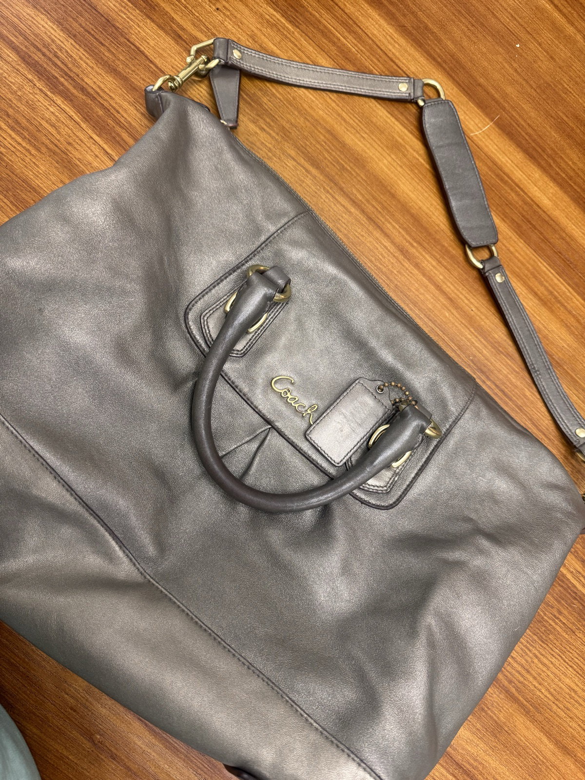 Tote Coach Original Espaciosa con Cordón Crossbody