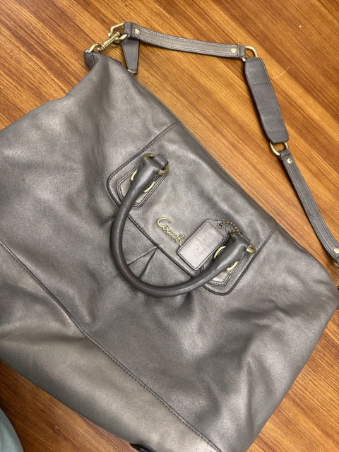 Tote Coach Original Espaciosa con Cordón Crossbody