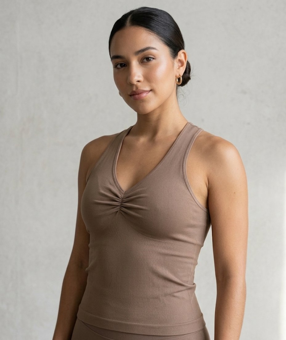 Blusa deportiva beige 