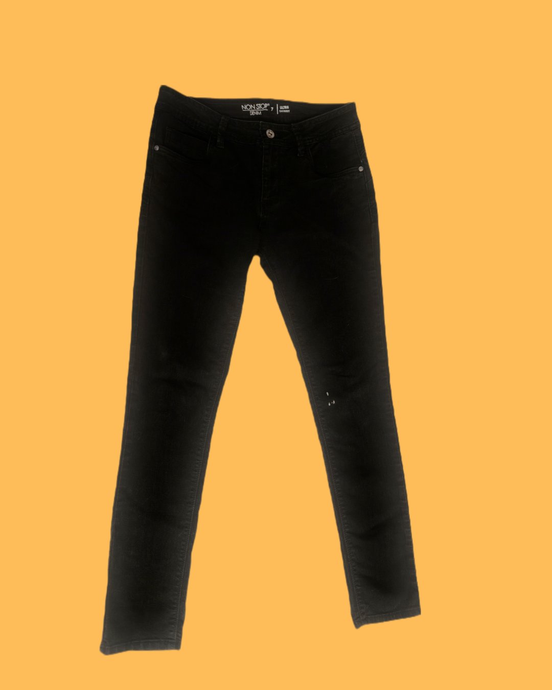 Pantalón Skinny Negro - Talla 7