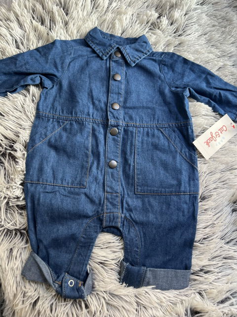 Jumper de Mezclilla Cat & Jack para Bebé (0-3 meses)