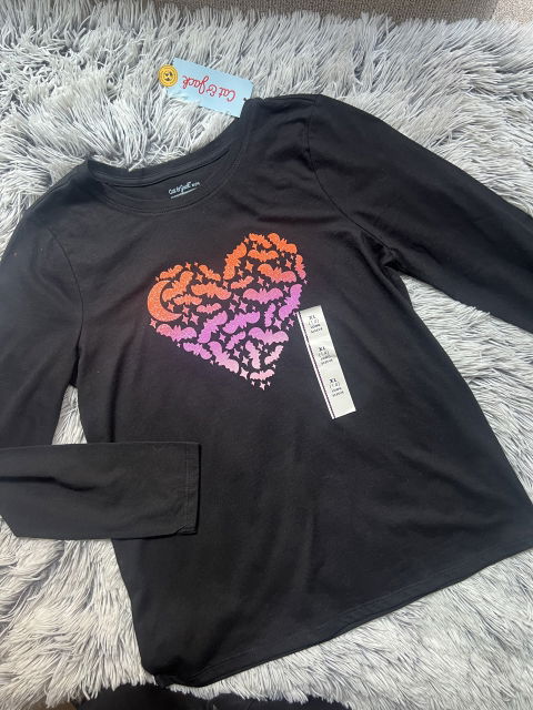 Playera Cat & Jack XL (14) con diseño de corazón